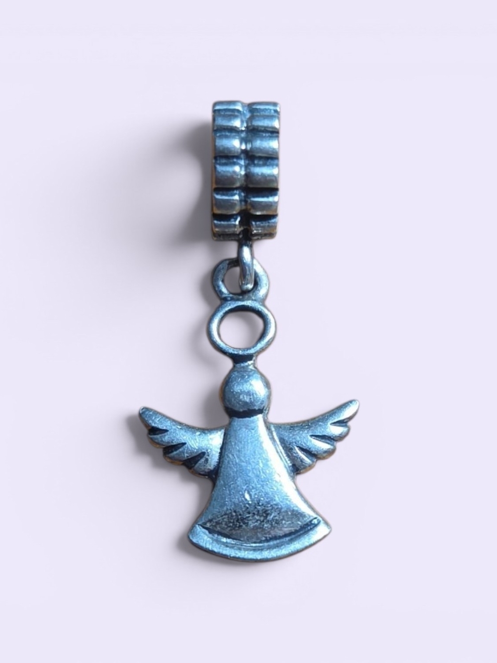 Sterling Silver Angel Charm Pendant - 925
